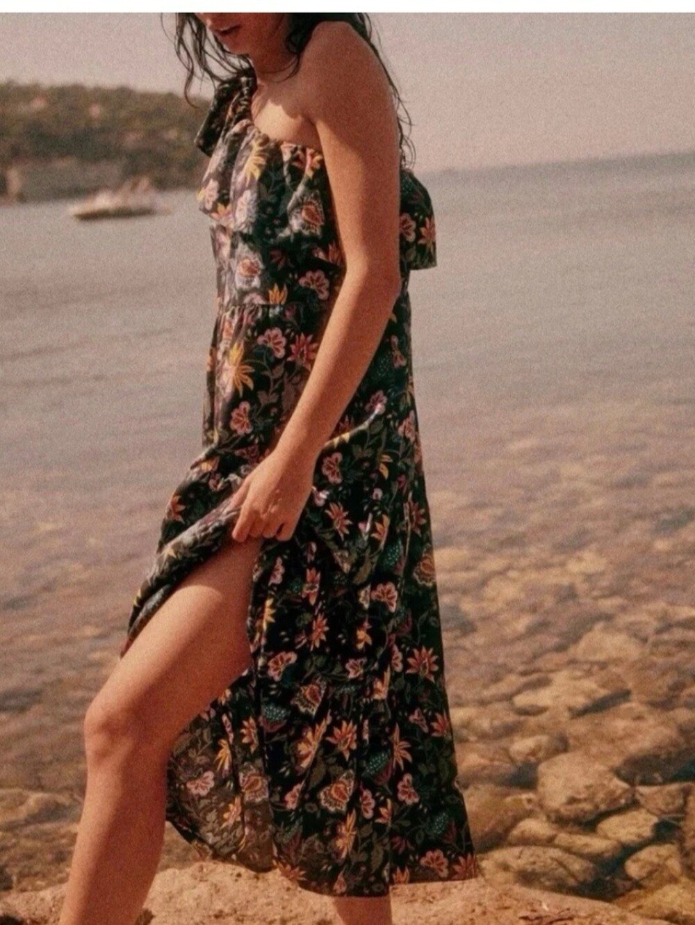 Robe Midi Roccio (Black Botany)